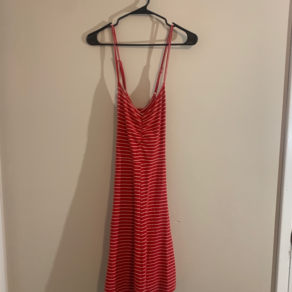 Striped flowy dress